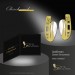 Silberdream GoldDream Creole Elegance Zweifarbig Ohrring 333 Gold Echtschmuck GDO5635T