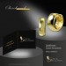 Silberdream GoldDream Creole Glanz 12mm Ohrring 333er Gelbgold Echtschmuck GDO5672Y