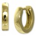 Silberdream GoldDream Creole Glanz 12mm Ohrring 333er Gelbgold Echtschmuck GDO5669Y