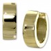 Silberdream GoldDream Creole Glanz 13mm Ohrring 333er Gelbgold Echtschmuck GDO5668Y