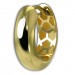 Silberdream GoldDream Creole Glanz 15mm Ohrring 333er Gelbgold Echtschmuck GDO5674Y