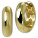 Silberdream GoldDream Creole Glanz 15mm Ohrring 333er Gelbgold Echtschmuck GDO5674Y