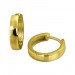 Silberdream GoldDream Creole Glanz Ohrring 333er Gelbgold Echtschmuck GDO5051Y