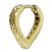 Silberdream GoldDream Creole Heart 15mm Ohrring 333er Gelbgold Echtschmuck GDO5695Y
