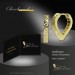 Silberdream GoldDream Creole Heart 15mm Ohrring 333er Gelbgold Echtschmuck GDO5695Y