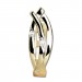 Silberdream GoldDream Creole Leaf Mit Zirkonia Ohrring 333er Gelbgold GDO5633Y