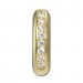 Silberdream GoldDream Creole Line Zirkonia Ohrring 333er Gelbgold Echtschmuck GDO5696Y