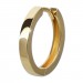 Silberdream GoldDream Creole Massiv Glanz 16mm Ohrring 333er Gelbgold Echtschmuck GDO5660Y
