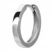 Silberdream GoldDream Creole Massiv Glanz 16mm Ohrring 333er Weißgold Echtschmuck GDO5660J