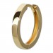 Silberdream GoldDream Creole Massiv Glanz 19mm Ohrring 333er Gelbgold Echtschmuck GDO5659Y