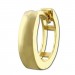 Silberdream GoldDream Creole Matt 13mm Ohrring 333er Gelbgold Echtschmuck GDO5141Y