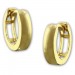 Silberdream GoldDream Creole matt 13mm Ohrring 333er Gelbgold Echtschmuck GDO5141Y