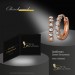 Silberdream GoldDream Creole Mit Weißen Zirkonia Ohrring 333er Roségold GDO5628E