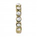 Silberdream GoldDream Creole Mit Weißen Zirkonia Ohrring 333er Gelbgold GDO5628Y