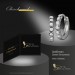 Silberdream GoldDream Creole Mit Weißen Zirkonia Ohrring 333er Weißgold GDO5628J