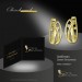 Silberdream GoldDream Creole Open Oval Zirkonia Ohrring 333 Gold Echtschmuck GDO5622Y