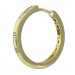 Silberdream GoldDream Creole Shape 25mm Ohrring 333er Gelbgold Echtschmuck GDO5701Y