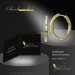 Silberdream GoldDream Creole Shape 25mm Ohrring 333er Gelbgold Echtschmuck GDO5701Y