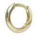 Silberdream GoldDream Creole Shine 12mm Ohrring 333er Gelbgold Echtschmuck GDO5697Y