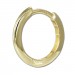 Silberdream GoldDream Creole Shine 15mm Ohrring 333er Gelbgold Echtschmuck GDO5698Y