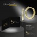 Silberdream GoldDream Creole Shine 15mm Ohrring 333er Gelbgold Echtschmuck GDO5698Y