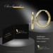 Silberdream GoldDream Creole Shine 20mm Ohrring 333er Gelbgold Echtschmuck GDO5699Y