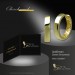 Silberdream GoldDream Creole Simple 19mm Ohrring 333er Gelbgold Echtschmuck GDO5680Y
