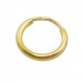 Silberdream GoldDream Creole Simply 13mm Ohrring 333 Gelbgold Echtschmuck GDO00013Y