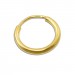 Silberdream GoldDream Creole Simply 13mm Ohrring 333 Gelbgold Echtschmuck GDO00013Y