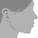 Silberdream GoldDream Creole Simply 13mm Ohrring 333 Gelbgold Echtschmuck GDO00013Y