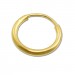 Silberdream GoldDream Creole Simply 15mm Ohrring 333 Gelbgold Echtschmuck GDO00015Y