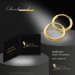 Silberdream GoldDream Creole Simply 15mm Ohrring 333 Gelbgold Echtschmuck GDO00015Y