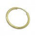 Silberdream GoldDream Creole Simply 20mm Ohrring 333 Gelbgold Echtschmuck GDO0002Y