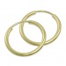 Silberdream GoldDream Creole Simply 30mm Ohrring 333 Gelbgold Echtschmuck GDO0003Y