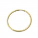 Silberdream GoldDream Creole Simply 40mm Ohrring 333 Gelbgold Echtschmuck GDO0004Y