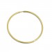 Silberdream GoldDream Creole Simply 50mm Ohrring 333 Gelbgold Echtschmuck GDO0005Y