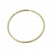 Silberdream GoldDream Creole Simply 55mm Ohrring 333 Gelbgold Echtschmuck GDO0006Y