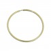 Silberdream GoldDream Creole Simply 55mm Ohrring 333 Gelbgold Echtschmuck GDO0006Y