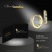 Silberdream GoldDream Creole Tiny Zirkonia Weiß Ohrring 333 Gold Echtschmuck GDO543WY