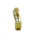 Silberdream GoldDream Creole Welle Zirkonia Ohrring 333 Gelbgold Echtschmuck GDO539WY