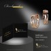 Silberdream GoldDream Creole Welle Zirkonia Ohrring 333er Rosegold Echtschmuck GDO5061E