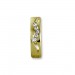 Silberdream GoldDream Creole Welle Zirkonia Weiß Ohrring 333 Gold Echtschmuck GDO541WY