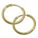 Silberdream GoldDream Damen Creolen Ohrring 17,5mm Gelbgold 8 Karat GDOB00018K