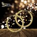 Silberdream GoldDream Damen Creolen Ohrring 20mm Gelbgold 8 Karat GDOB00320Y