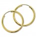 Silberdream GoldDream Damen Creolen Ohrring 20mm Gelbgold 8 Karat GDOB00320Y