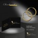 Silberdream GoldDream Damen Creolen Ohrring 30mm Gelbgold 8 Karat GDOB00330K