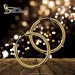 Silberdream GoldDream Damen Creolen Ohrring 30mm Gelbgold 8 Karat GDOB00330K