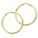 Silberdream GoldDream Damen Creolen Ohrring 30mm Gelbgold 8 Karat GDOB00430Y