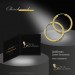 Silberdream GoldDream Damen Creolen Ohrring 40mm Gelbgold 8 Karat GDOB00340Y