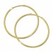 Silberdream GoldDream Damen Creolen Ohrring 44mm Gelbgold 8 Karat GDOB00144K